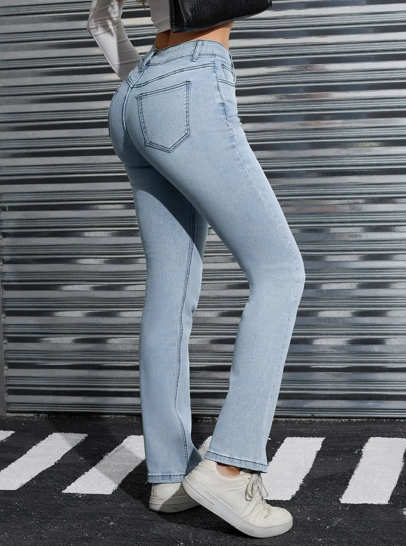 2025 New Style Women Skinny Stretch Pencil Jeans Vintage High Waist Denim Pants Spring Fall Korean Fashion Casual Kot Pantolon
