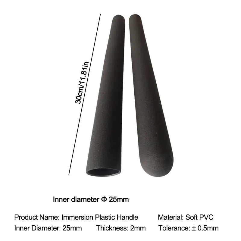 Gym Gear: 2 pcs Fitness Equipment Handlebar Gloves, Dip Molded Grips
