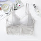 Tops For Women Lingerie Fashion Lace Top Beautiful Bra Female Seamless Bra Tube Top With Bra Pad Underwear Push Up Brassiere