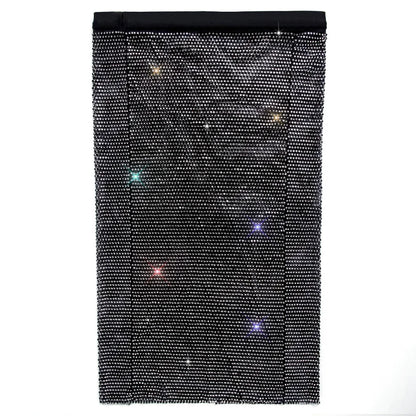 Sexy black White Summer crop top women festival Beach club outfits Party tank top t shirt woman Halter Rhinestones tops topy Hot