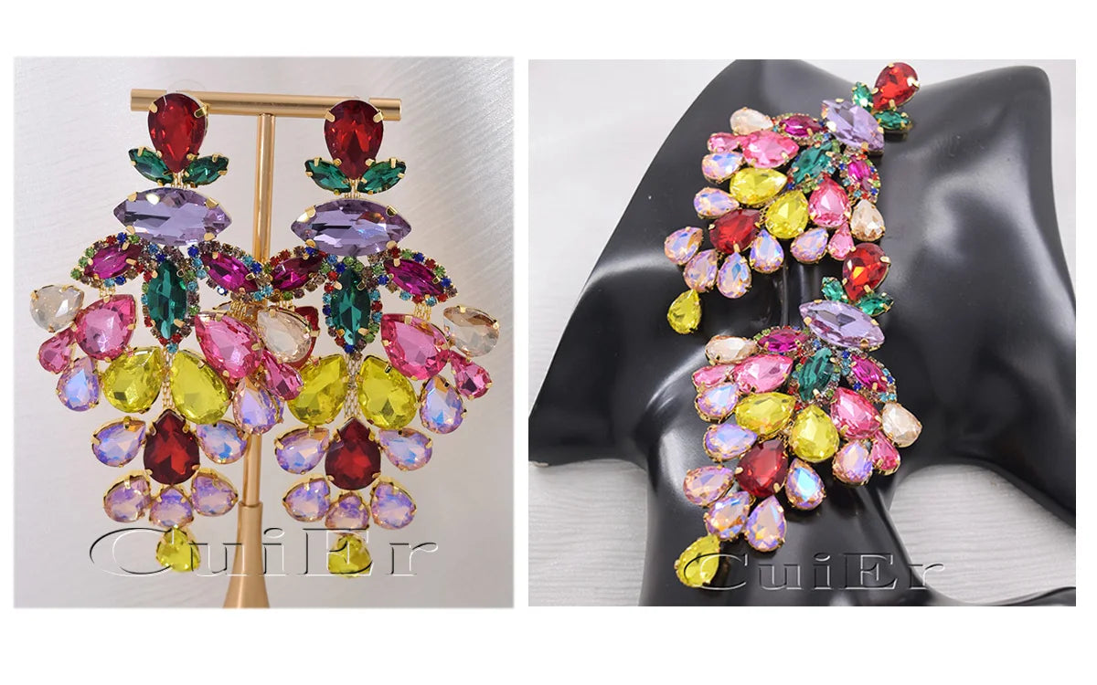 CUIER Luxurious Black Tops for Women Body Chain Jewelry Gun-black