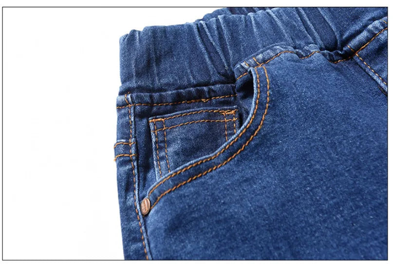 Women  Jeans for Curvy  Elastic Waist Stretchy Denim Pants Tummy Control Mom Jeans 4XL ouc551