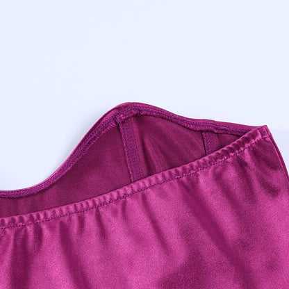 Sexy Women Tube Tops Solid Sleeveless Slim Skinny Corset Cropped Top 2022 Summer Casual Elegant Female Strapless Vest