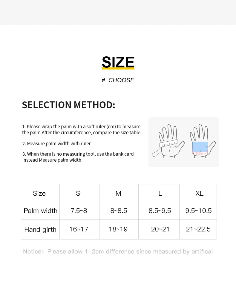 Gym Gloves Heavyweight Sports Exercise Weight Lifting Gloves Body Building Training Sport Fitness Gloves For Fiting Cycling