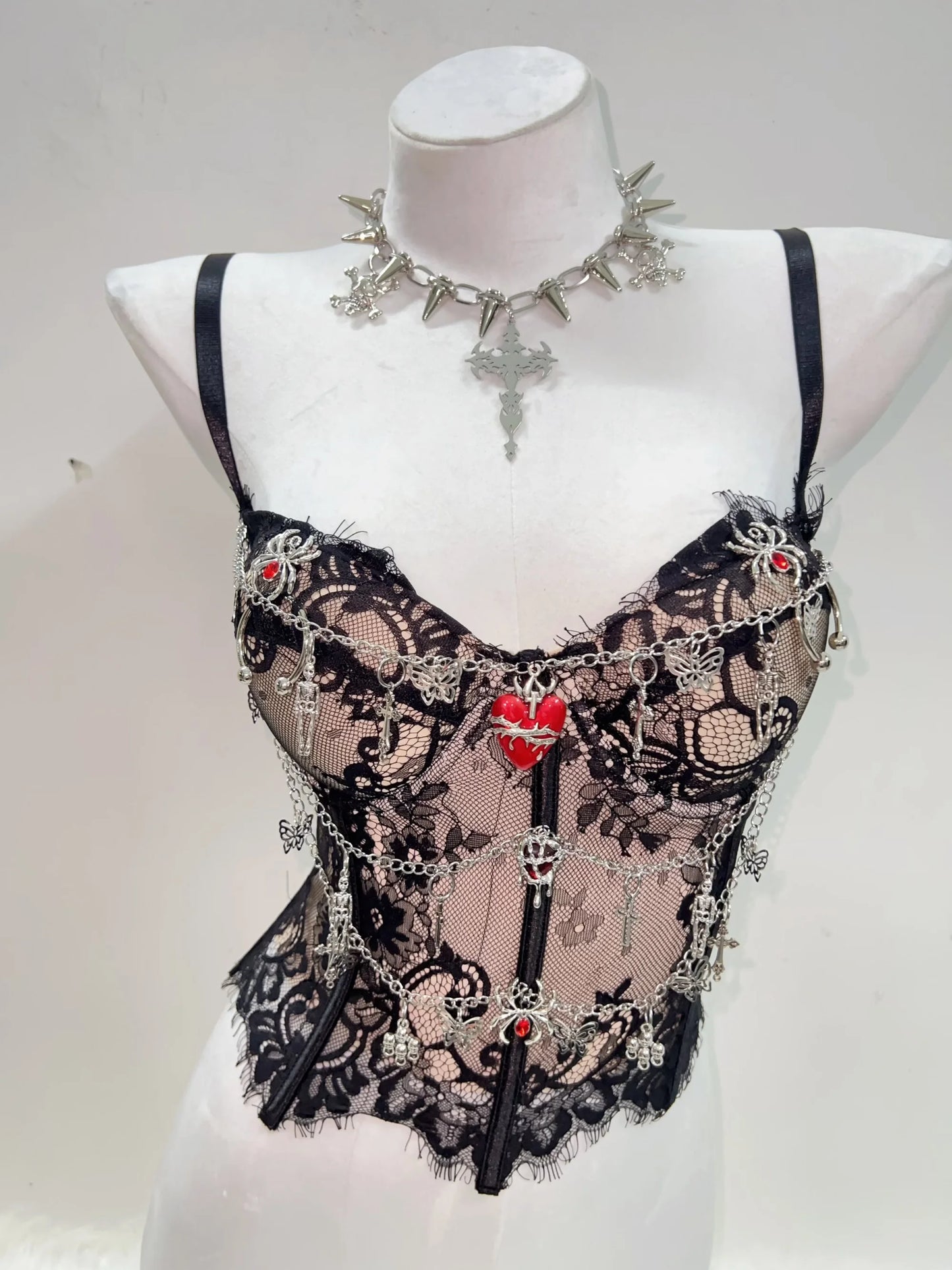 y2k Tops harajuku fashionPunk Tank Tops Cross Tank Tops y2k clothes y2k crop top gothic clothese girl clothes  Gothic Tank Tops