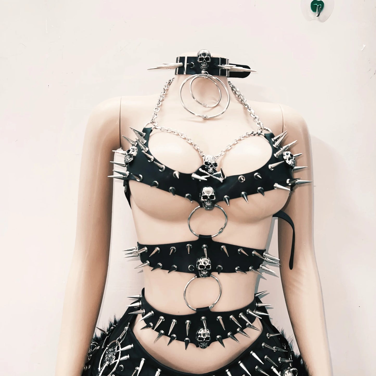 Gothic Tank Tops Punk Tank Tops rivet Tank Tops Skull  Tank Tops harajuku Tank Tops  gothic clothes y2k clothes  y2k fashion