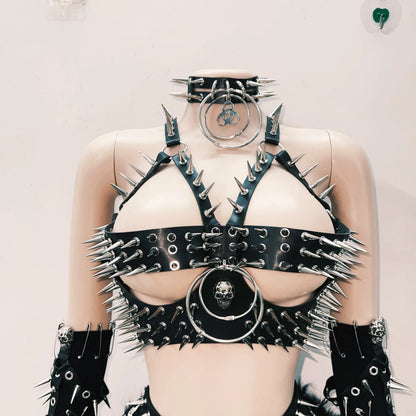 Skull top vintage tops Gothic Tank Tops Punk  Tops y2k clothes y2k crop top gothic clothes y2k top harajuku Tank Tops rivet Tops