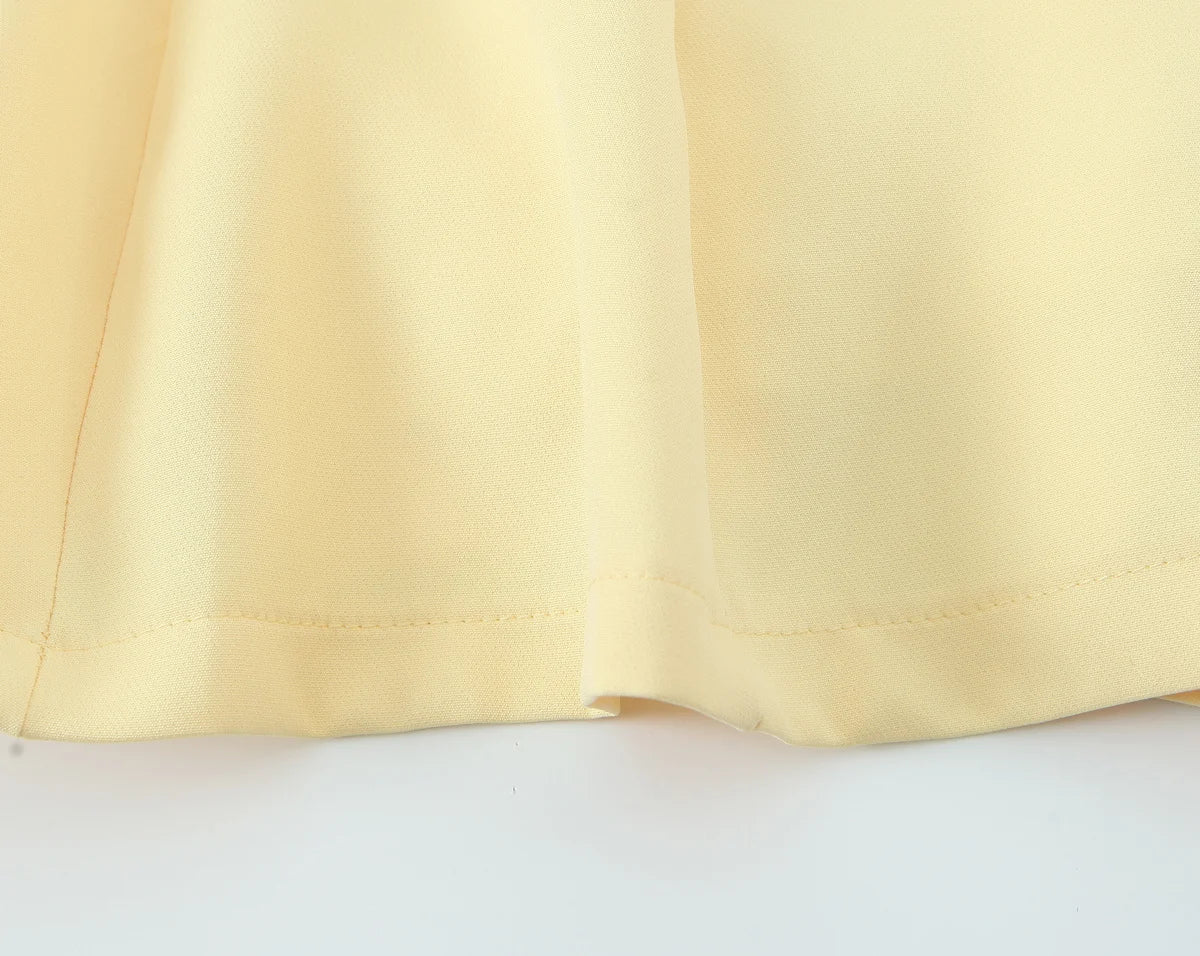 HH Women's New Fashion Mini Dress White Black V-Neck Backless Zipper Decorate Female Summer Sexy Chic Sleeveless Dresses