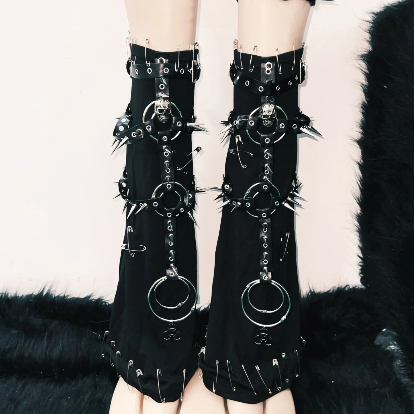 Skull top vintage tops Gothic Tank Tops Punk  Tops y2k clothes y2k crop top gothic clothes y2k top harajuku Tank Tops rivet Tops