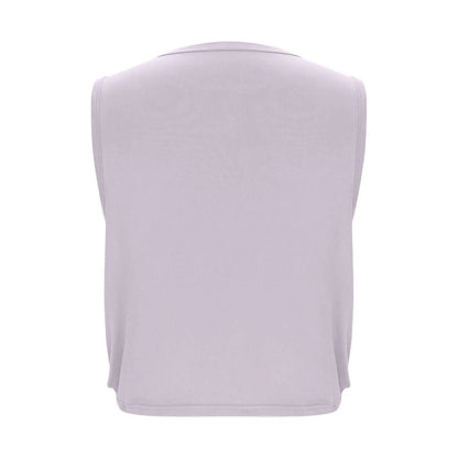 Women Sleeveless Yoga Tops Breathable Blouse Cover Up Gym Workout Cool T-Shirt Running Short Tank Crop Top Athletic Vest