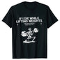 Gym Workout T-shirts for Men Clothing Funny Weightlifting Tshirts Short Sleeve Tops Clothes Fitness Exercise Tee Shirts Homme