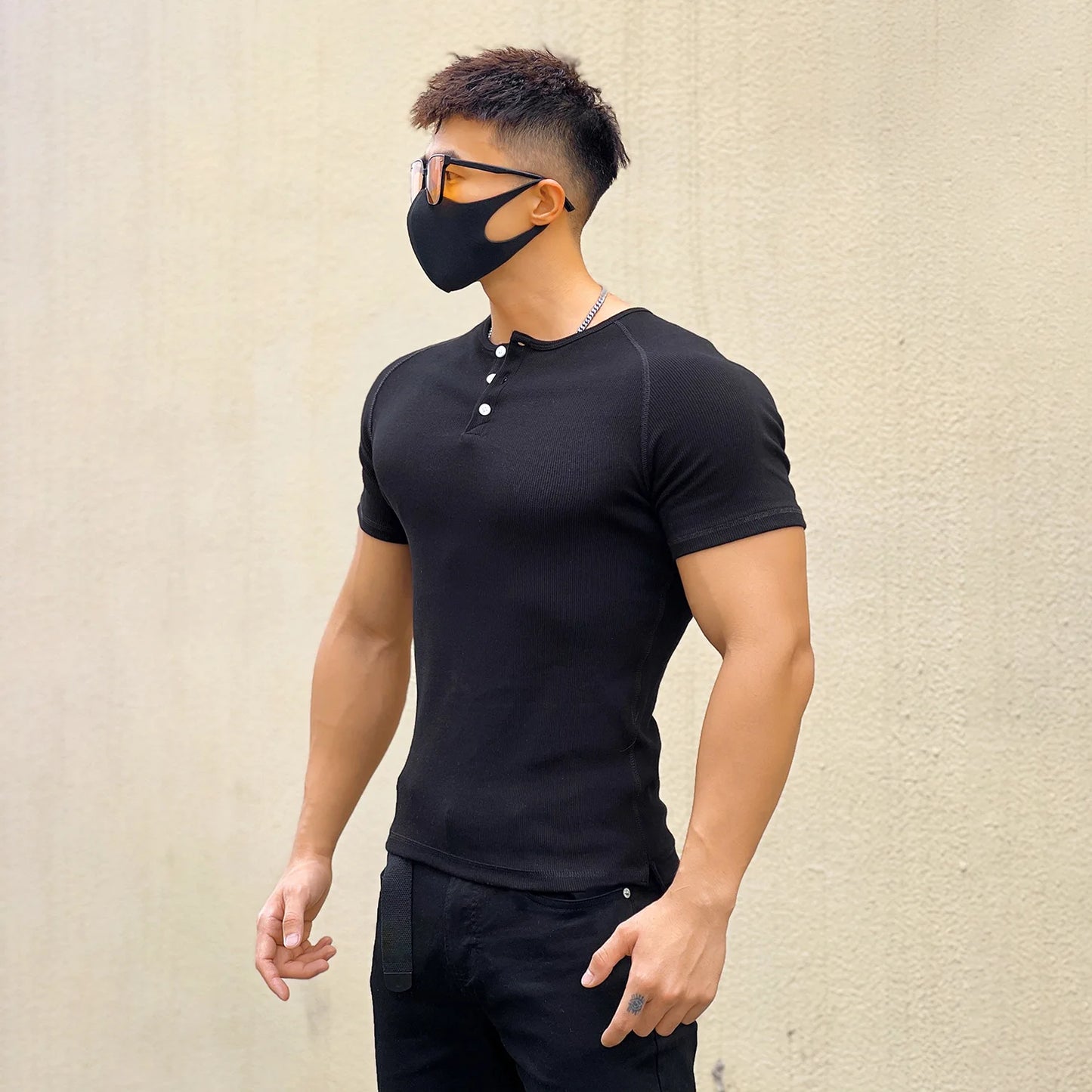 Gym Men's Summer Sports Quick Dry Tight Muscle Short Sleeve T-shirt Fitness Training Casual Tops Slim Man Bodybuilding Clothing