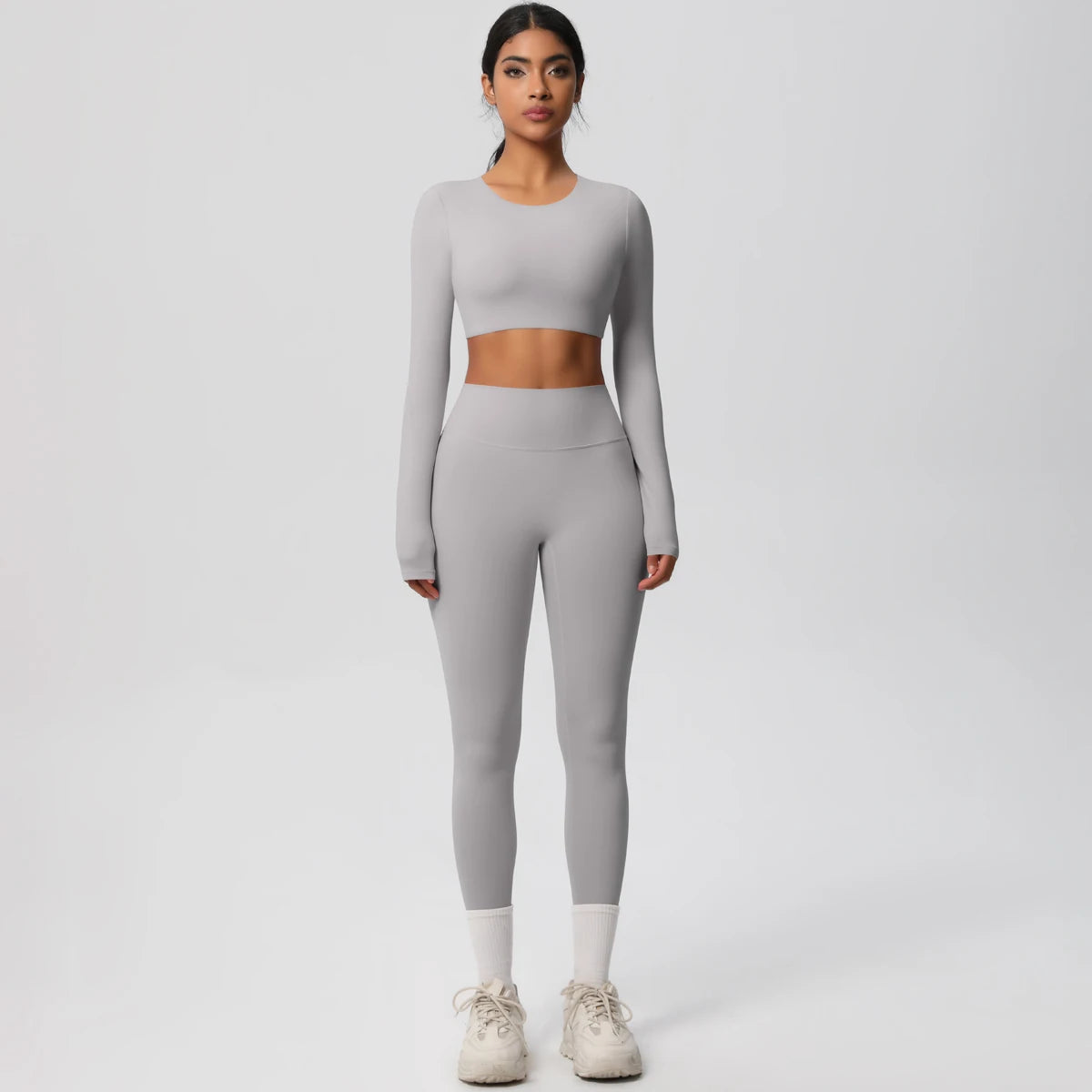 Yoga Suit Sports Set Gym Push Up Shockproof High Intensity Pilates Clothes Women Breathable Quick Drying Women's Yoga Pants