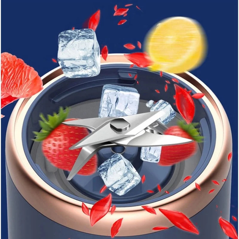 1pcs Portable Electric Juicers Sport Juice Cup Multifunction Fruit Vegetable Food Mixers Milkshake Make Blender Rechargeable