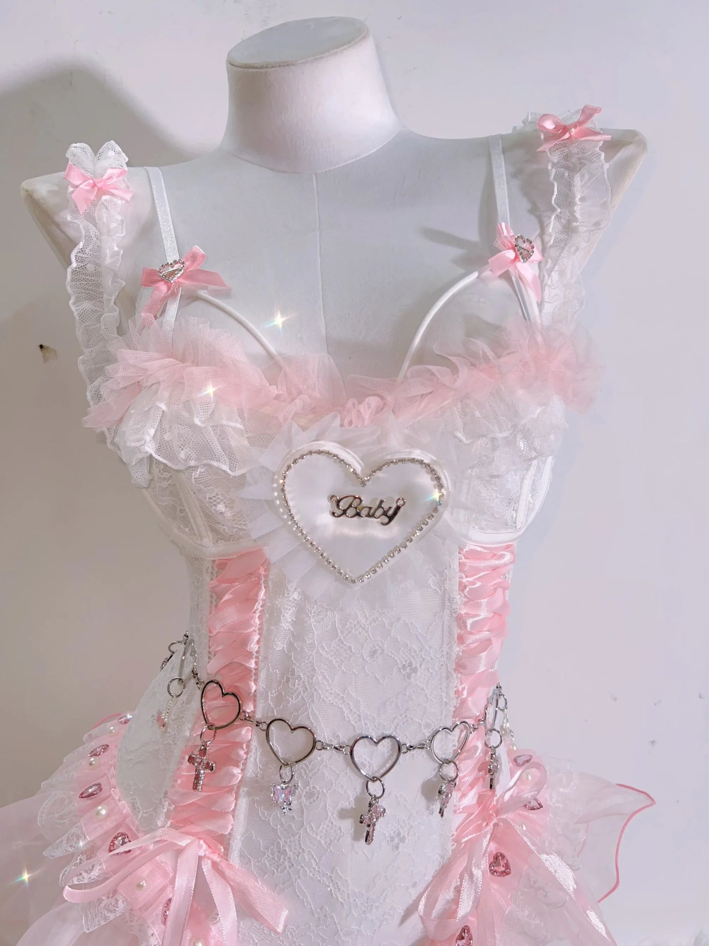 LolitaTank Tops Kawaii  Tank Tops y2k top y2k accessories harajuku  Tops y2k clothes y2k crop top cute tops  Pink Tops laceTops