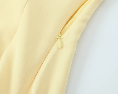 HH Women's New Fashion Mini Dress White Black V-Neck Backless Zipper Decorate Female Summer Sexy Chic Sleeveless Dresses