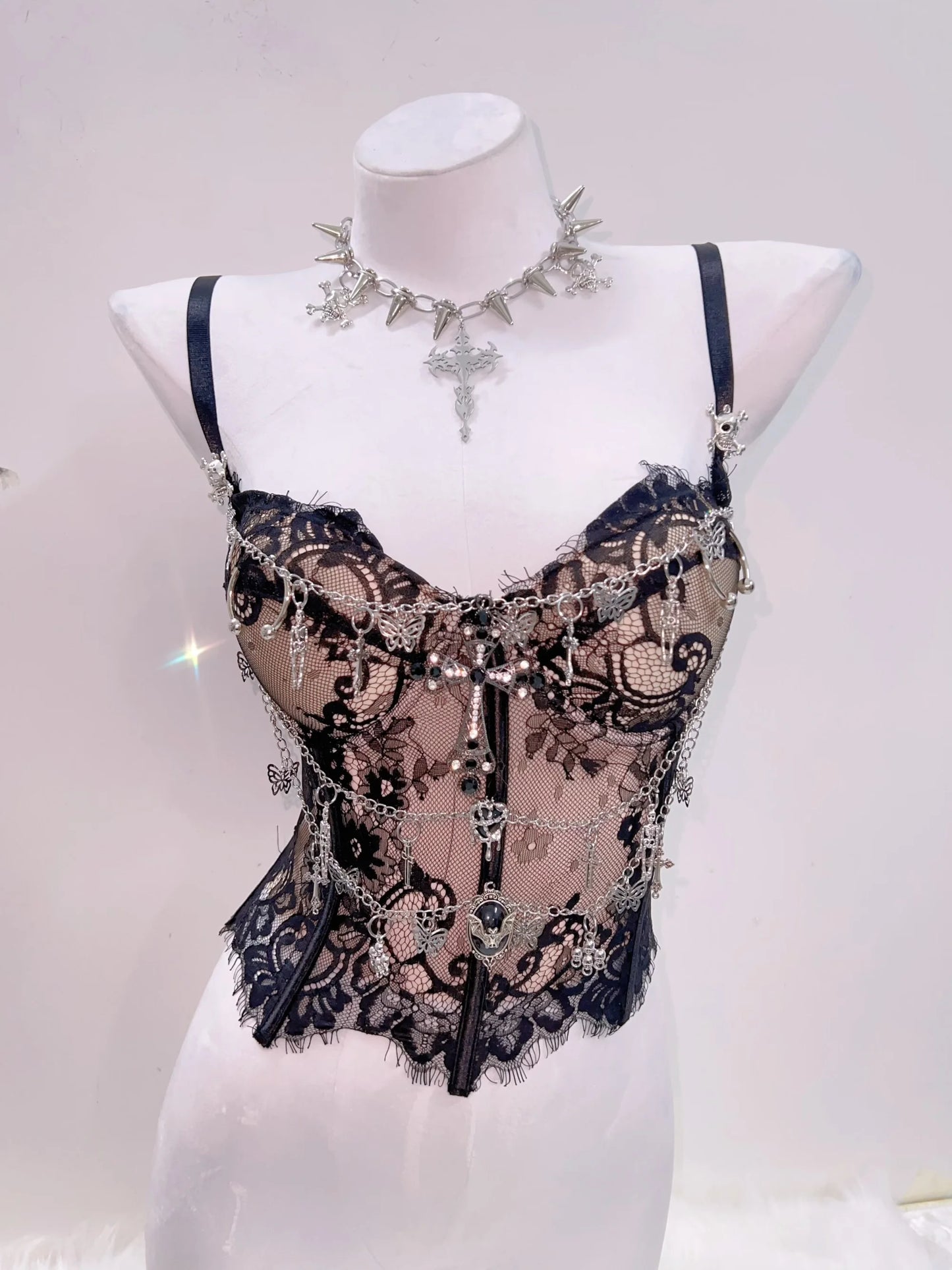 y2k Tops harajuku fashionPunk Tank Tops Cross Tank Tops y2k clothes y2k crop top gothic clothese girl clothes  Gothic Tank Tops