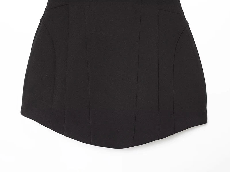 Women's Short Dress Fashion Flower Decorated Strapless Dress Sexy Women Mini Dresses Female Elegant Party Dresses