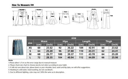 Women's Destroyed Jeans 2025 Spring Summer High Waist Loose Leg Floor-Length Distressed Denim Vintage Daily Staple