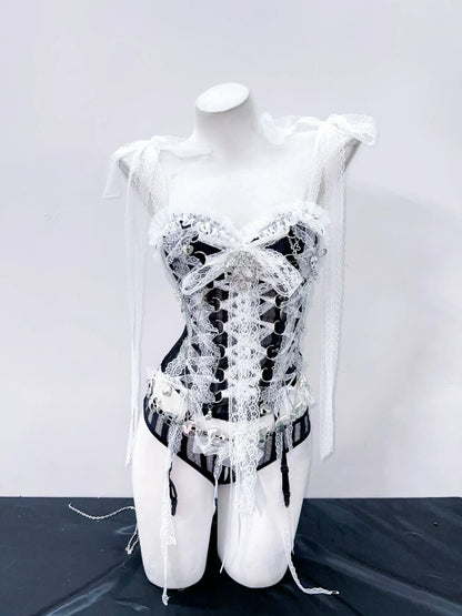 Skull top vintage tops gothic  tank tops  y2k tops y2k fashion  y2k crop top Punk Tank Tops Lace tops Cross Tops e girl clothes