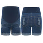 Pregnant Women High Waist Support Belly Jeans Maternity Hip Lifting Elastic Denim Pants Daily Work Wear Streetwear Loungewear