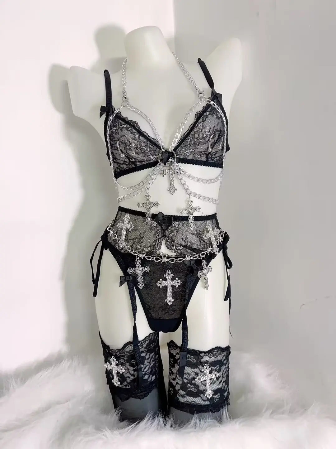 Lace Tank Tops Cross Tops LolitaTank Tops Kawaii Tank Tops Gothic Tank Tops y2k accessories harajuku fashion y2k crop top