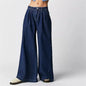 Fashion Vintage High Waist Wide Leg Jeans Women Loose Denim Pants Female Daily Commuter Casual Flared Trousers Trend Streetwear