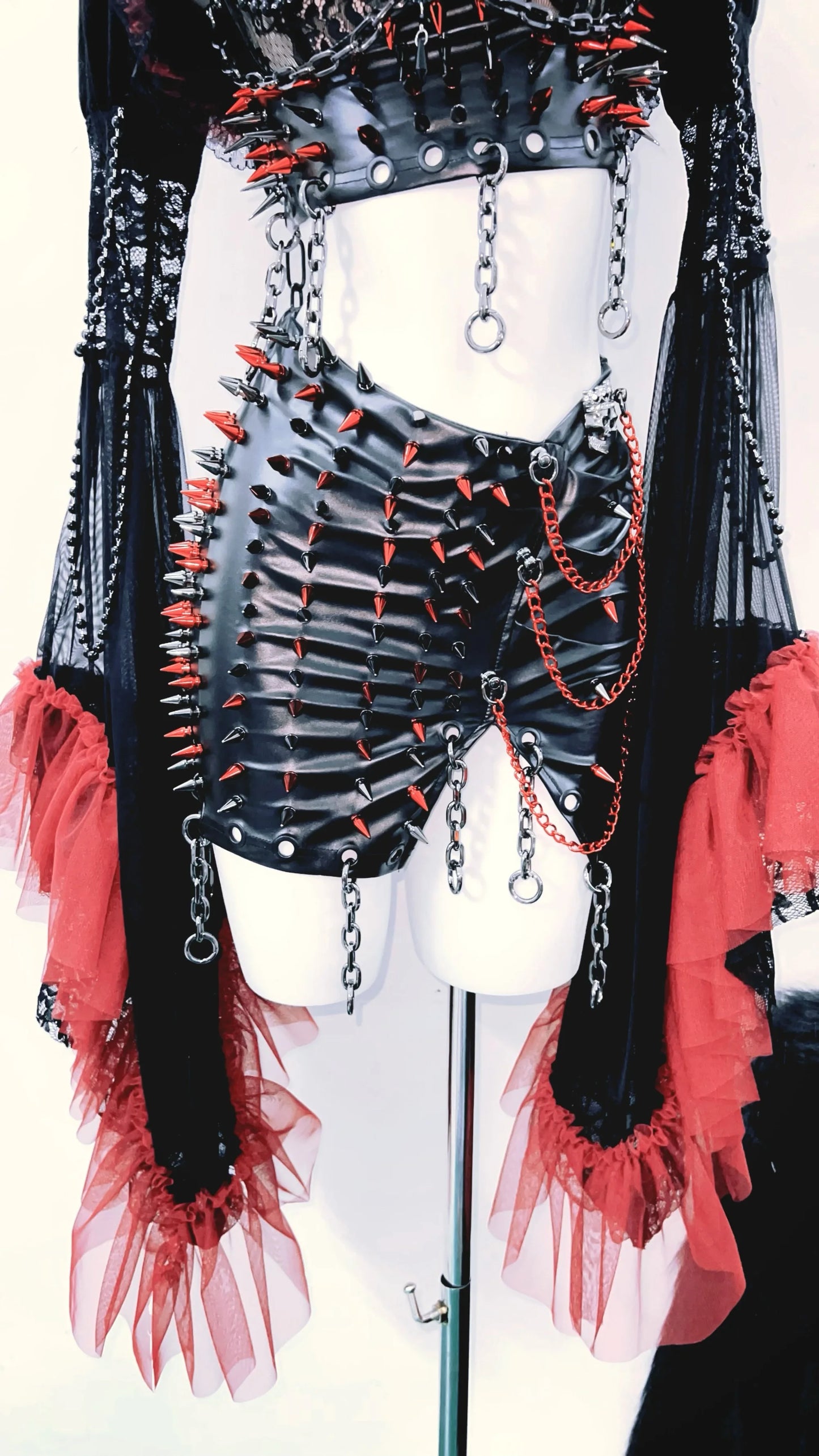 y2k fashion bustier topy2k crop tops gothic clothes Rivet Tank Tops Gothic Tank Tops Punk Tank Tops vintage tops y2k clothes