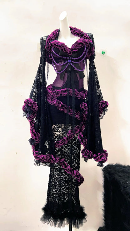 Gothic Tank Tops Punk Tank Tops LolitaTank Tops Kawaii Tank Tops y2k clothes vintage Tops Lace harajuku Tank Tops gothic clothes