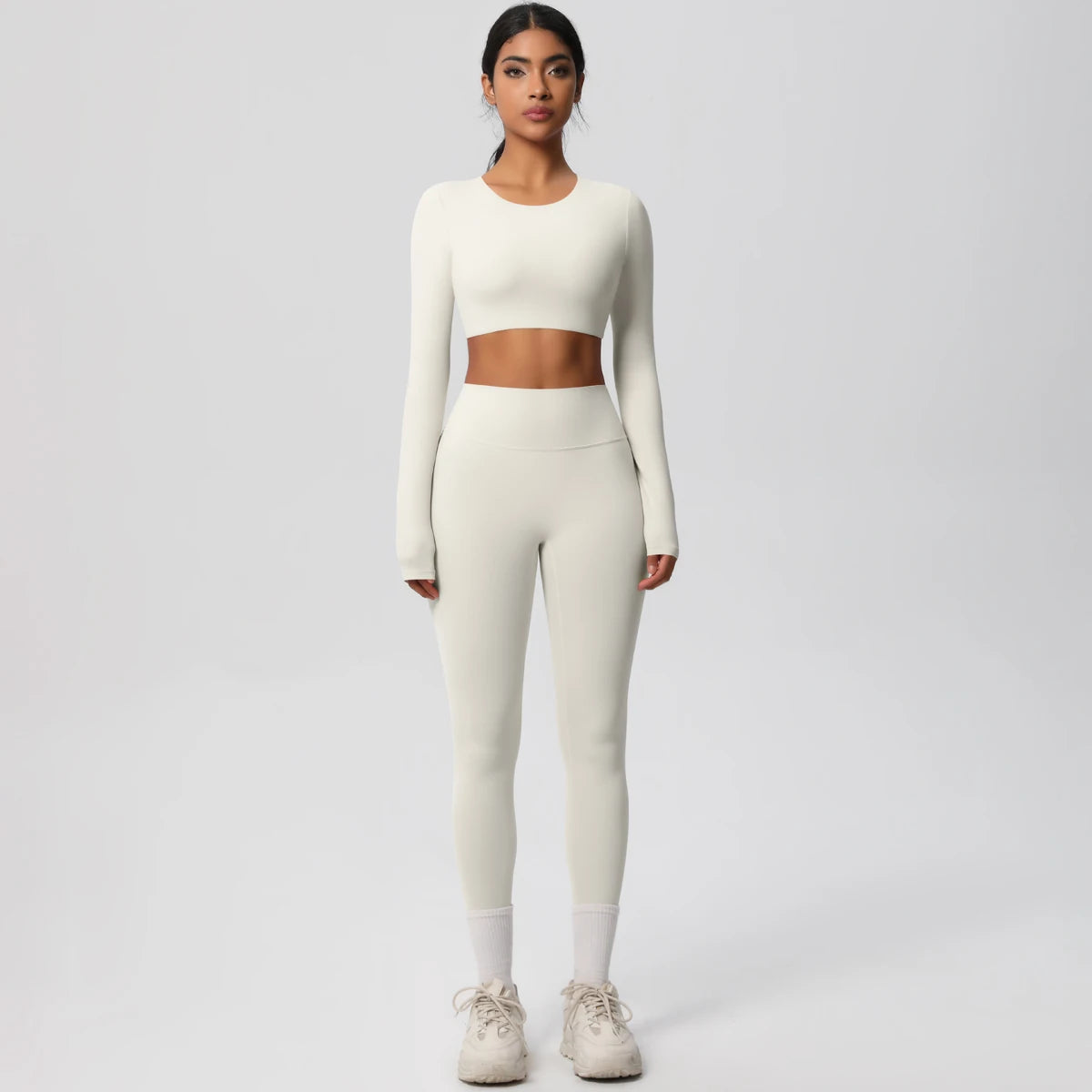 Yoga Suit Sports Set Gym Push Up Shockproof High Intensity Pilates Clothes Women Breathable Quick Drying Women's Yoga Pants