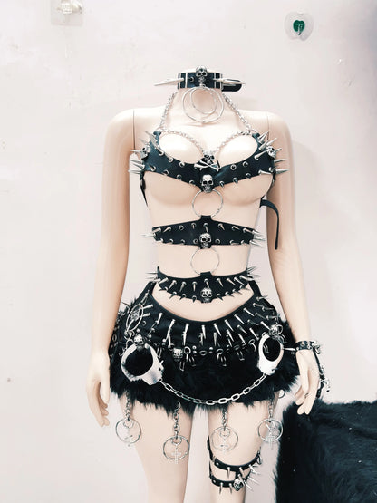 Gothic Tank Tops Punk Tank Tops rivet Tank Tops Skull  Tank Tops harajuku Tank Tops  gothic clothes y2k clothes  y2k fashion