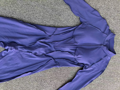 Yoga Suit Gym Set Women Training Sportswear Fitness Long Sleeved Sports Jumpsuit Women Push Up Female Workout Clothes Bodysuits