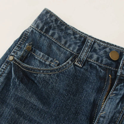 Women's Mid Rise Barrel Jeans For Women Wide Leg Mid Waist Cropped Denim Pants Baggy Boyfriend Jeans With Pockets New Wash