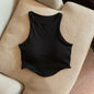 2025 Summer Women Top with Cups Comfortable U Sports Bra For Running Yoga Gym Tank Top Women's Crop Tops