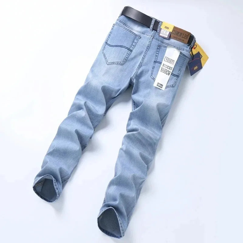 2025 Brand Jeans Summer Style Utr Thin Light  Men's Jeans Fashion Male Casual Denim Men's Jeans Slim Wholesale Jeans