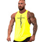 Gym Clothes for Men Undershirt Sleeveless Sweatshirt Clothing Stringer Brand Fitness Shirt Workout Vest Sportswear Top Singlets