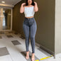 Skinny Jeans Women Mid Waist Fashion Simple y2k Pants 2023 Elegant Korean Style Clothes Pencil Pants Temperament Hot Selling
