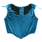 Corset Tops for Women Renaissance Boned Overbust Bustier Corset Top