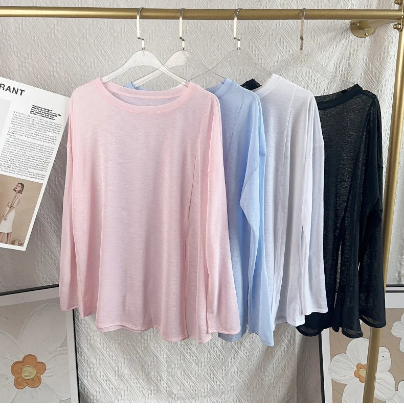 Women's Gym Clothing Summer Yoga Shirts & Blouses Fitness Sport Running T-shirt Female Short Sleeve Workout Tops Long Sleeve👚