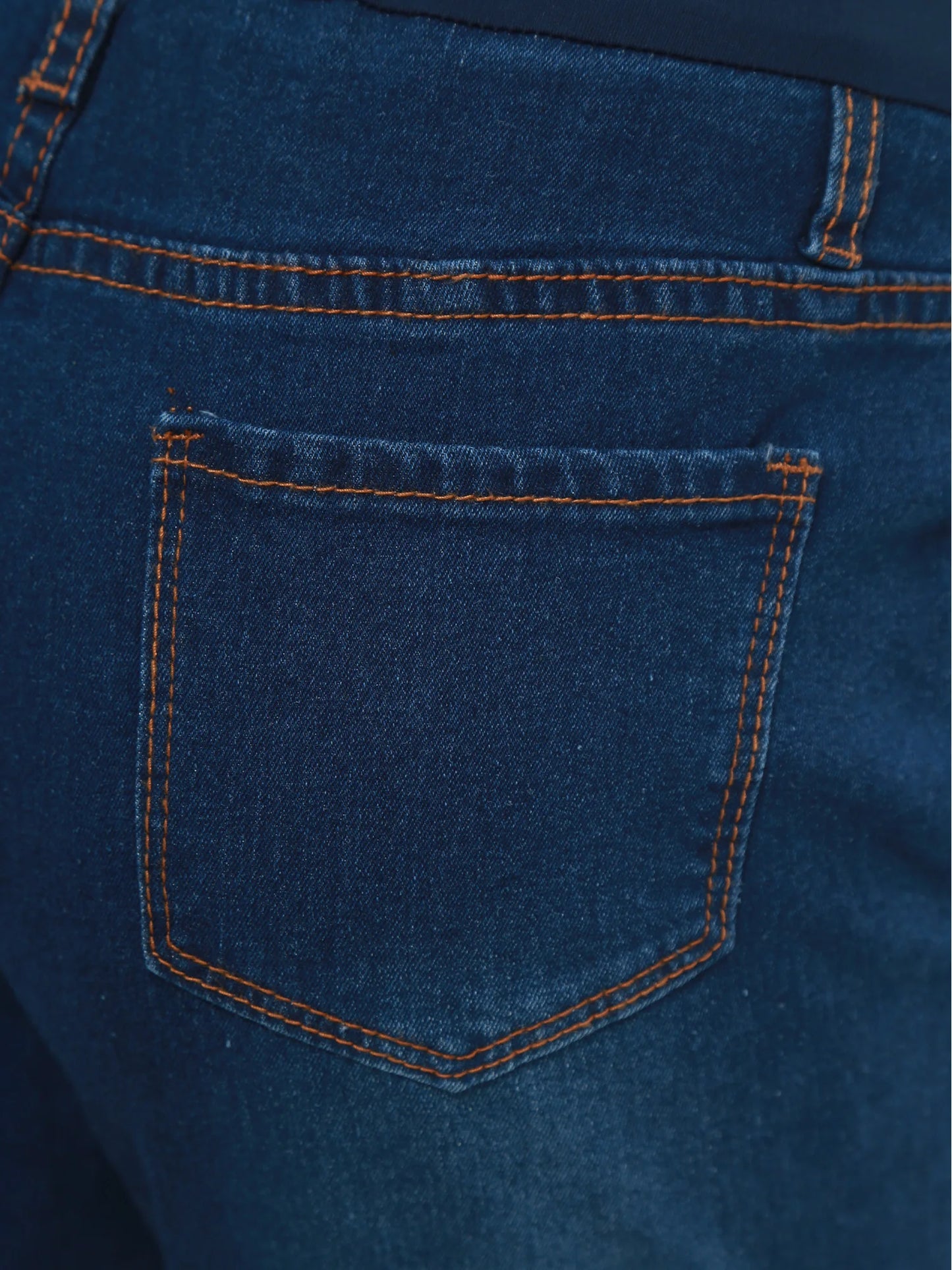 Pregnant Women High Waist Support Belly Jeans Maternity Hip Lifting Elastic Denim Pants Daily Work Wear Streetwear Loungewear