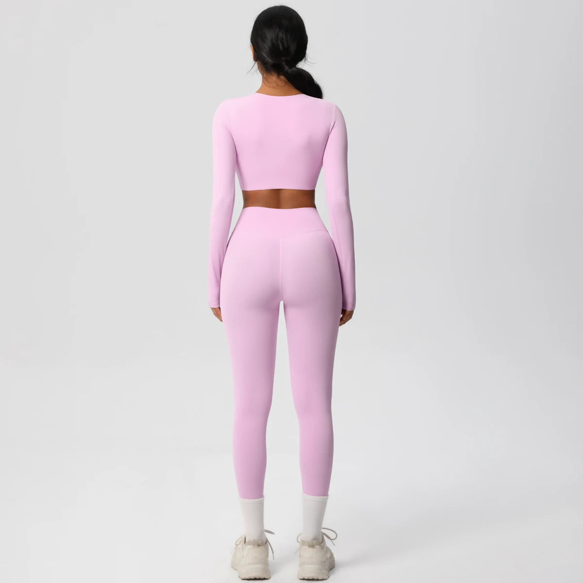 Yoga Suit Sports Set Gym Push Up Shockproof High Intensity Pilates Clothes Women Breathable Quick Drying Women's Yoga Pants