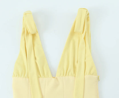 HH Women's New Fashion Mini Dress White Black V-Neck Backless Zipper Decorate Female Summer Sexy Chic Sleeveless Dresses