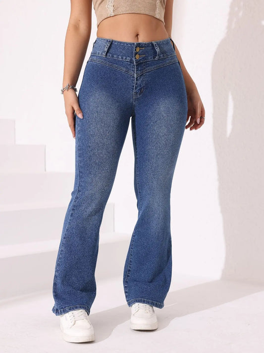 Women's Jeans Pants for Woman Shoujo Girl Style Y2k Baggy Jeans Ladies Harajuku Fashion Coquette Jean Clothing Flared Denim Pant