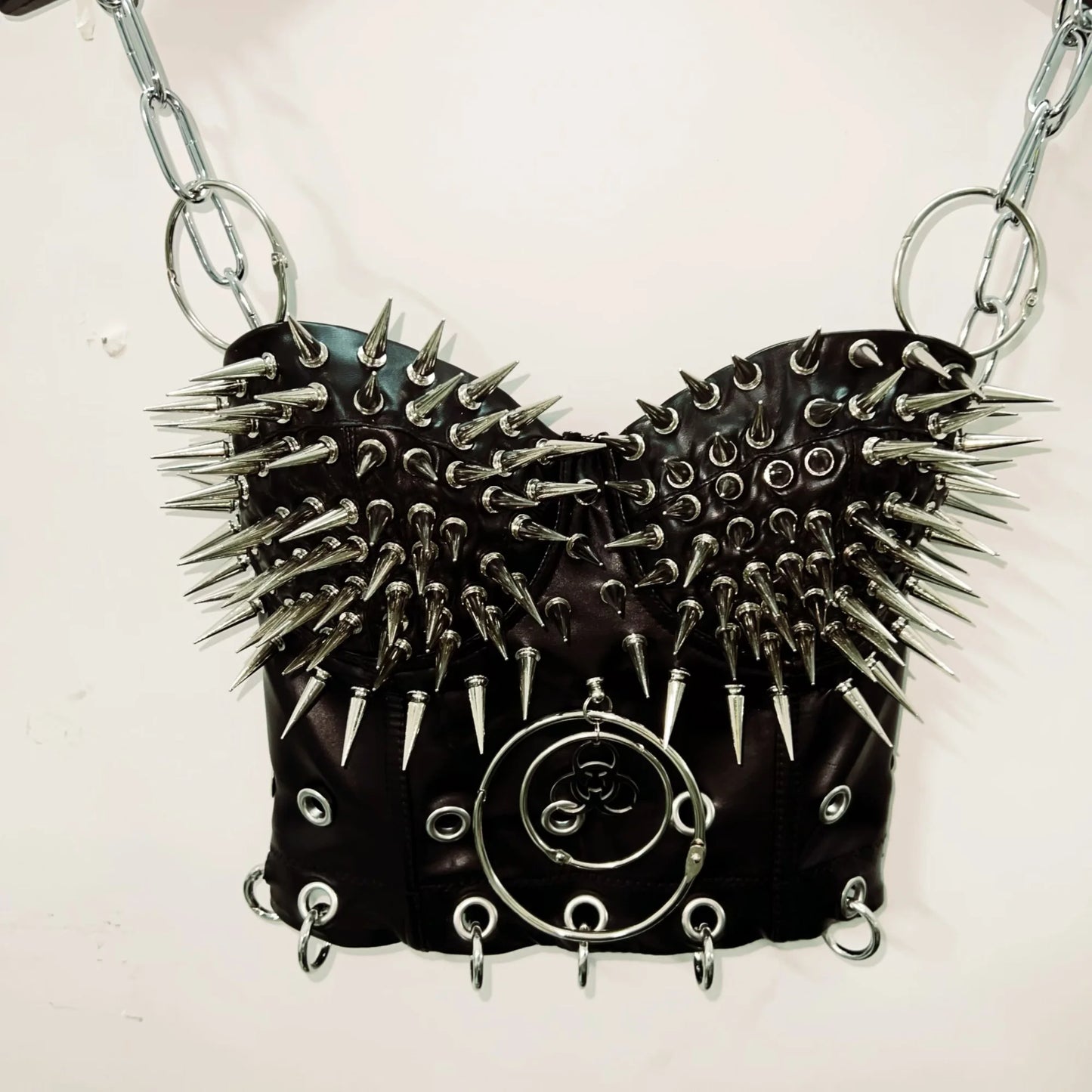 Rivets Tank Tops gothic clothes y2k crop top Cross Tops Gothic Tank Tops Punk Tank Tops Skull top vintage tops y2k fashion