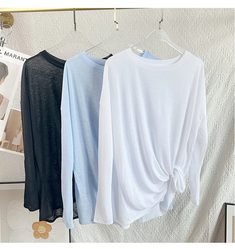 Women's Gym Clothing Summer Yoga Shirts & Blouses Fitness Sport Running T-shirt Female Short Sleeve Workout Tops Long Sleeve👚