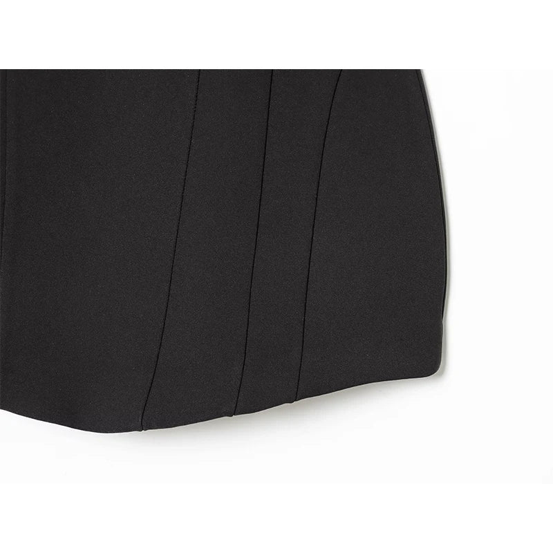 Women's Short Dress Fashion Flower Decorated Strapless Dress Sexy Women Mini Dresses Female Elegant Party Dresses