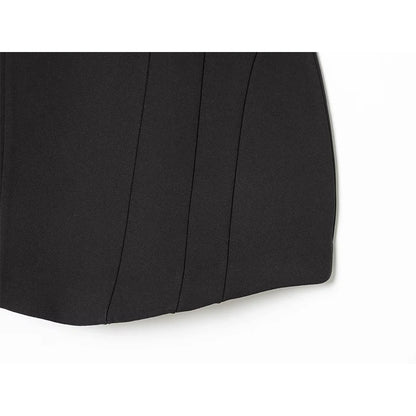 Women's Short Dress Fashion Flower Decorated Strapless Dress Sexy Women Mini Dresses Female Elegant Party Dresses