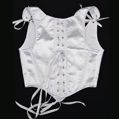 Corset Tops for Women Renaissance Boned Overbust Bustier Corset Top