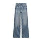 Willshela Women Jeans Denim Pant High Waist Female Chic Lady Casual Basic Mujer Straight Trousers