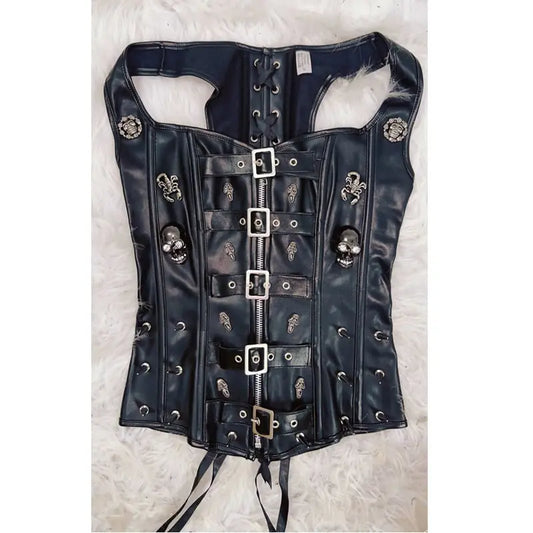 Skull Tank Tops Rivets Tank Tops Gothic Tank Tops Punk Tank Tops gothic clothes y2k clothes y2k fashion bustier top vintage tops